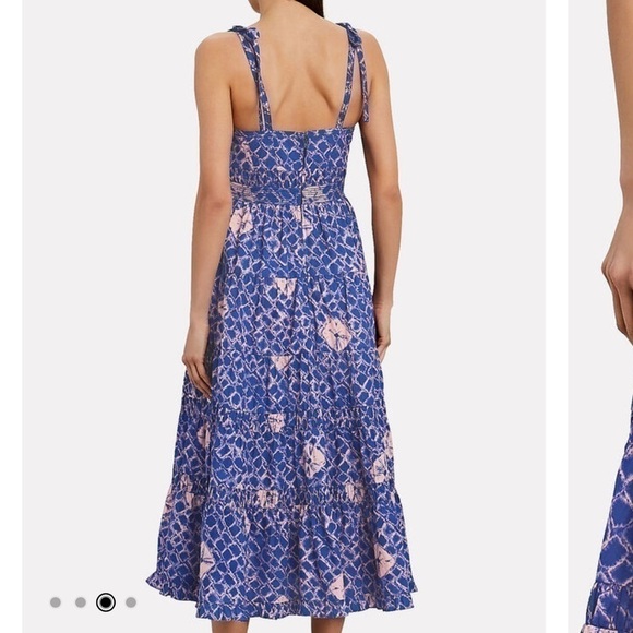 Ulla Johnson Eryn Printed  midi Dress - Picture 2 of 13